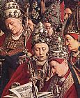 Jan van Eyck The Ghent Altarpiece Adoration of the Lamb [detail bottom right] painting